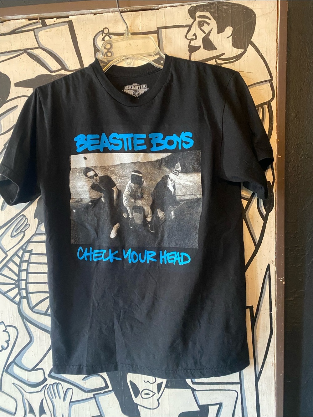 Beastie Boys Black 'Check Your Head' Graphic Tee